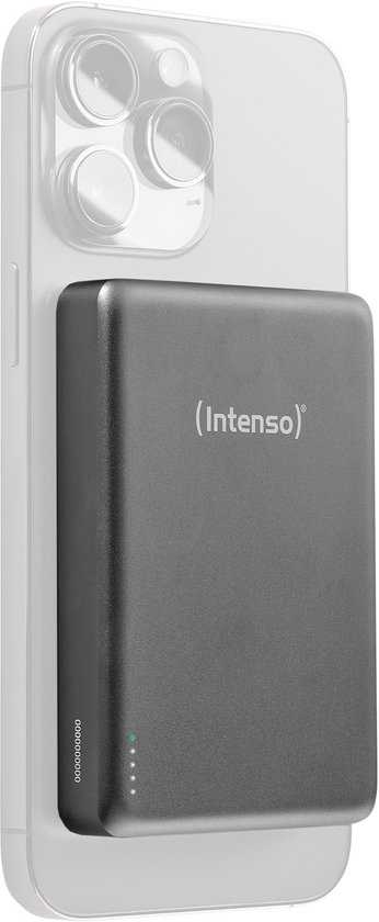 INTENSO POWER BANK MW10000 IN DE KLEUR GRIJS / DRAAGBARE ACCU VOORMOBIELE APPARATEN