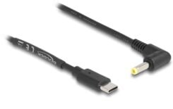 DeLOCK 85665 electriciteitssnoer Zwart 1,5 m USB C DC