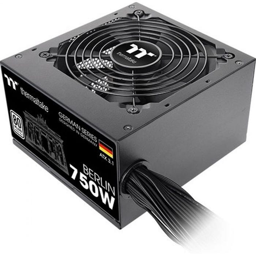 voeding Thermaltake Berlin 750W ATX3.1 80+ zwart retail