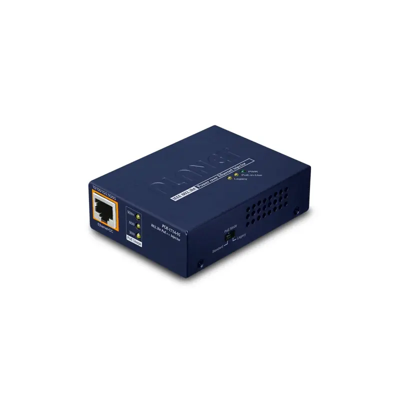 PLANET POE-171A-95 netwerk-switch Gigabit Ethernet (10/100/1000) Power over Ethernet (PoE) Blauw