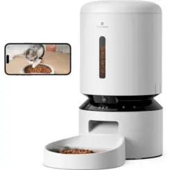Petlibro Granary Smart Camera hond & kat voedings- en watervoorziening Wit Universeel Automatische voeder voor huisdieren