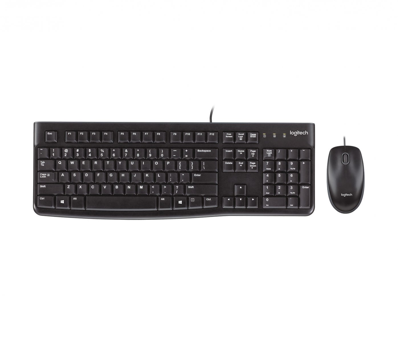 LOGI MK120 corded Desktop black USB (UK)