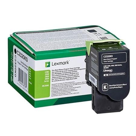 LEXMARK C2320K0 Black Return Program