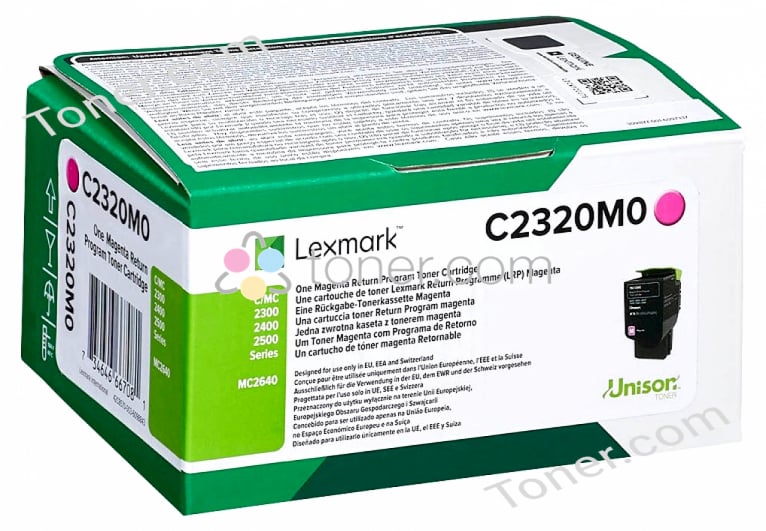 LEXMARK C2320M0 Magenta Return Program
