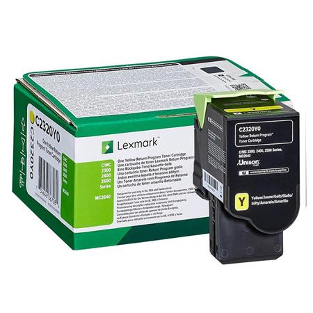 LEXMARK C2320Y0 Yellow Return Program