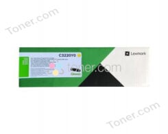 LEXMARK C3220Y0 Yellow Toner Cartridge