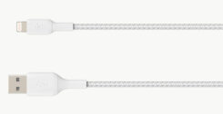 BELKIN Braided A-LTG 3M WHT
