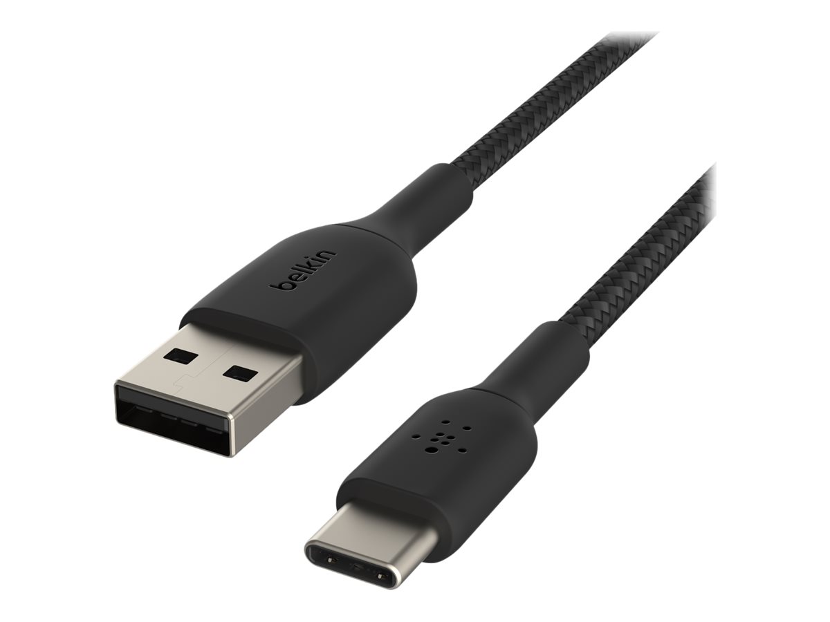 BELKIN Braided C-A 3M BLK