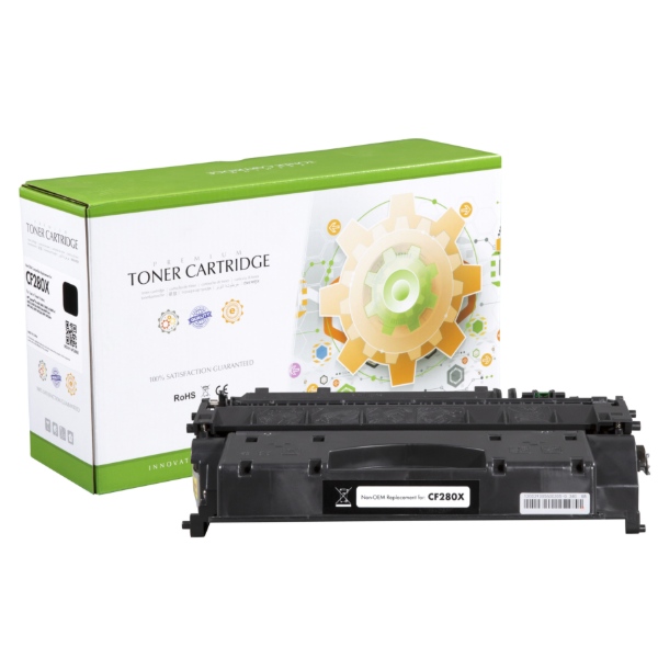 STATIC cartr HP CF280X blk comp 6.9k