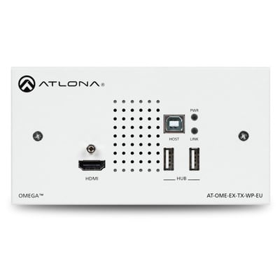 Atlona Wallplate transmitter HDMI met USB