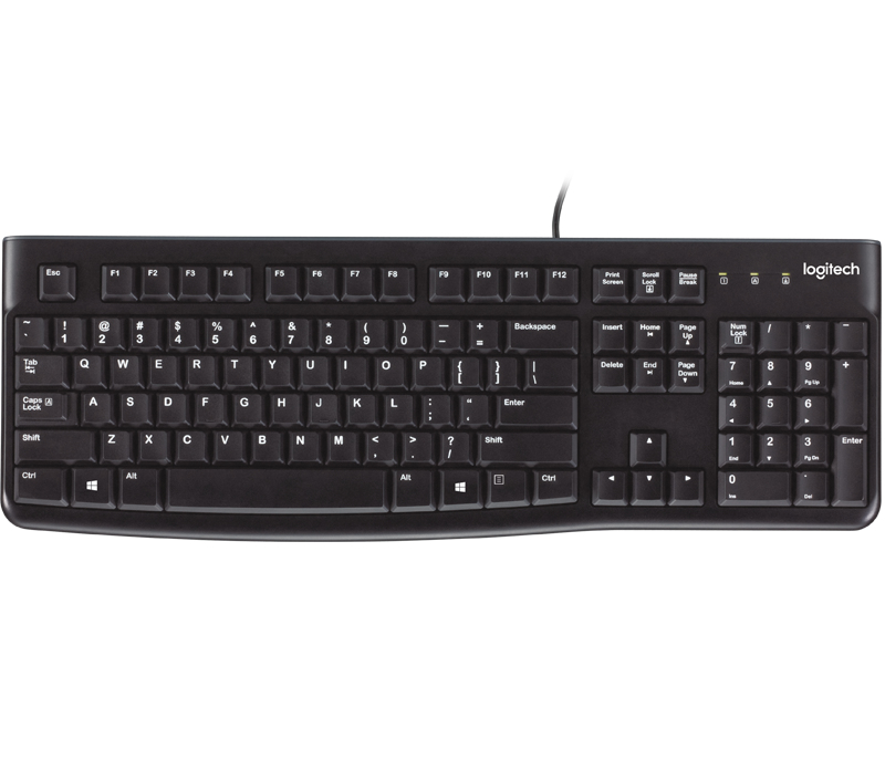 LOGI K120 Corded Keyboard (UK)