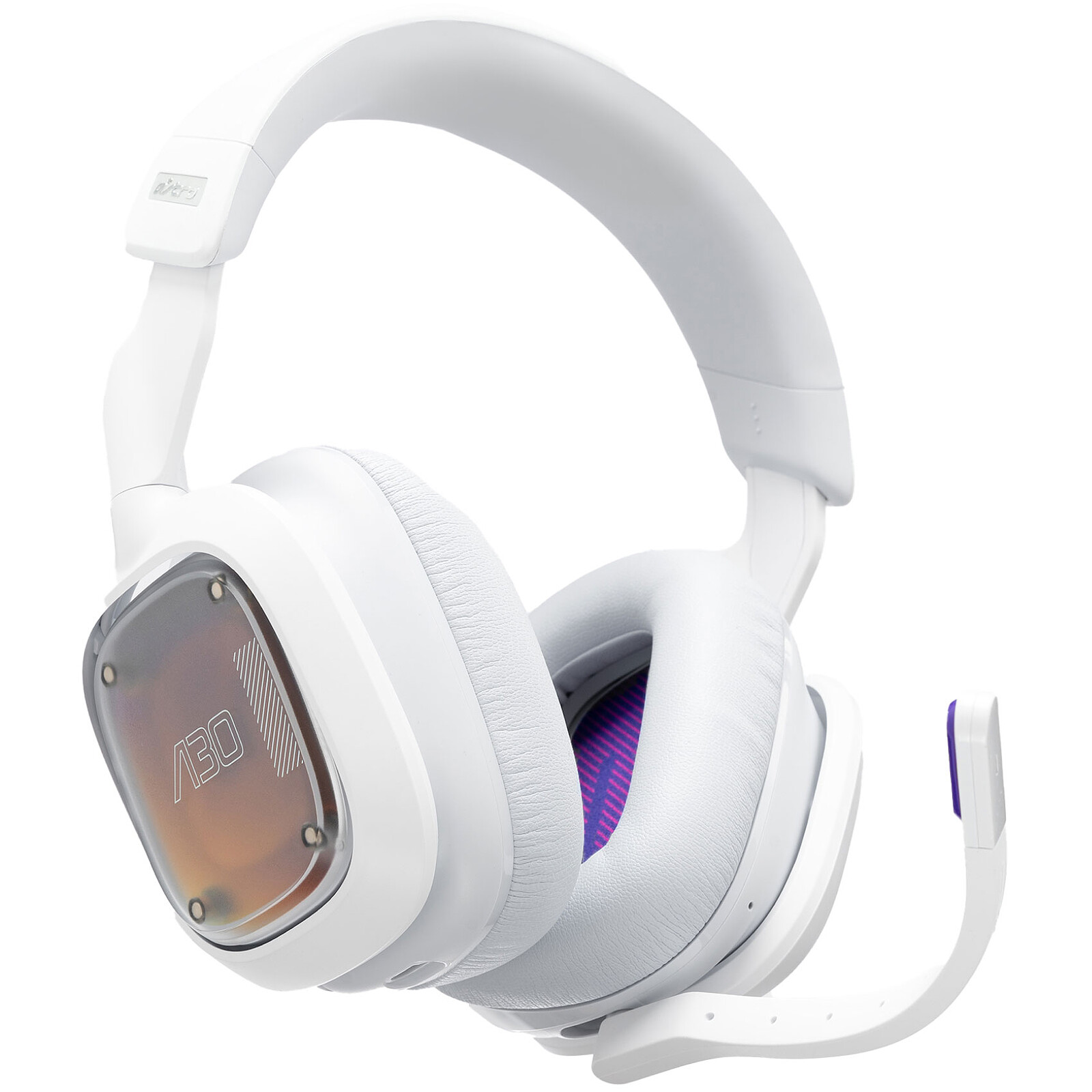 LOGI A30 - WHITE/PURPLE - EMEA