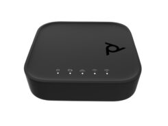 HP Poly ATA 402 2FXS Voice Port VoIP-adapter met Open SIP en voeding