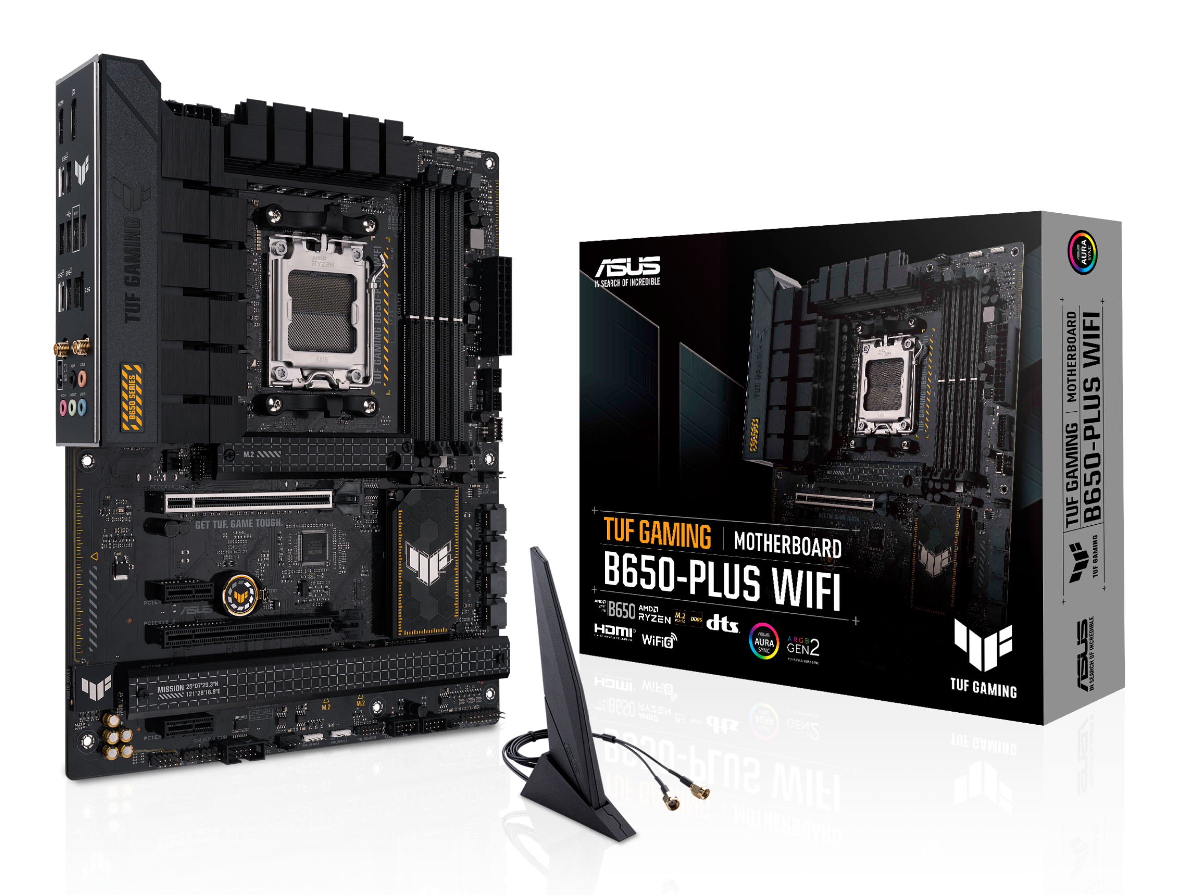 ASUS TUF GAMING B650-PLUS WIFI AMD B650 Socket AM5 ATX - Afbeelding 2