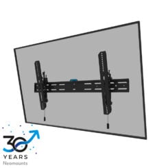 Neomounts WL35S-850BL18 TV-beugel wand 43-86" - kantelbaar - vergrendelbaar - snelle installatie