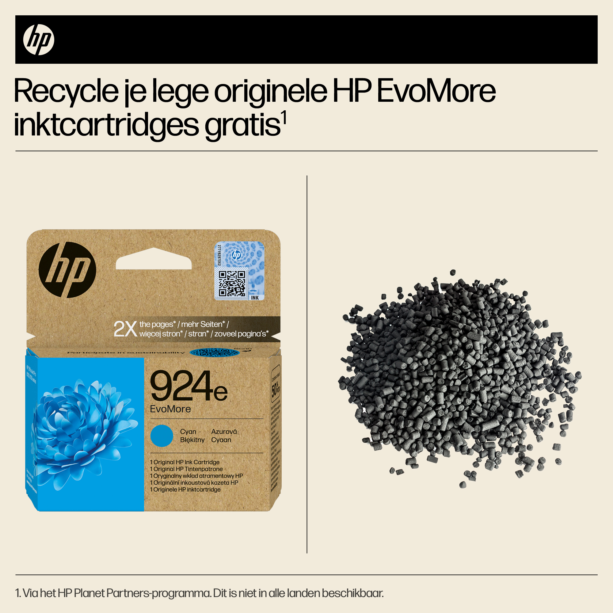 HP 924e EvoMore originele cyaan inktcartridge - Afbeelding 6