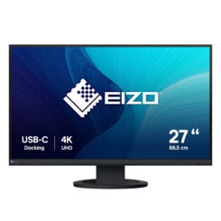 EIZO FlexScan EV2740S-BK computer monitor 68,6 cm (27") 3840 x 2160 Pixels 4K Ultra HD LCD Zwart - Afbeelding 2