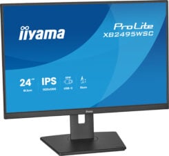 iiyama ProLite XB2495WSC-B1 computer monitor 61,2 cm (24.1") 1920 x 1200 Pixels WUXGA LED Zwart - Afbeelding 6