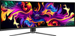 MSI MPG 491CQP QD-OLED computer monitor 124,5 cm (49") 5120 x 1440 Pixels Dual WQHD Zwart - Afbeelding 3