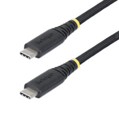 StarTech.com 3m USB-C Oplaadkabel, duurzaam en ultraflexibel, 240W (5A) PD EPR, USB 2.0 Laptopoplaadkabel, USB-IF-gecertificeerd, robuuste USB-C Laadkabel