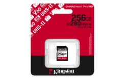 Kingston Technology 256GB Canvas React Plus SDXC UHS-II 280R/150W U3 V60 voor Full HD/4K - Afbeelding 4
