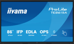 iiyama TE8615A-B2AG beeldkrant Kiosk-ontwerp 2,17 m (85.6") Wifi 550 cd/m² 4K Ultra HD Zwart Touchscreen Type processor Android 24/7 - Afbeelding 4