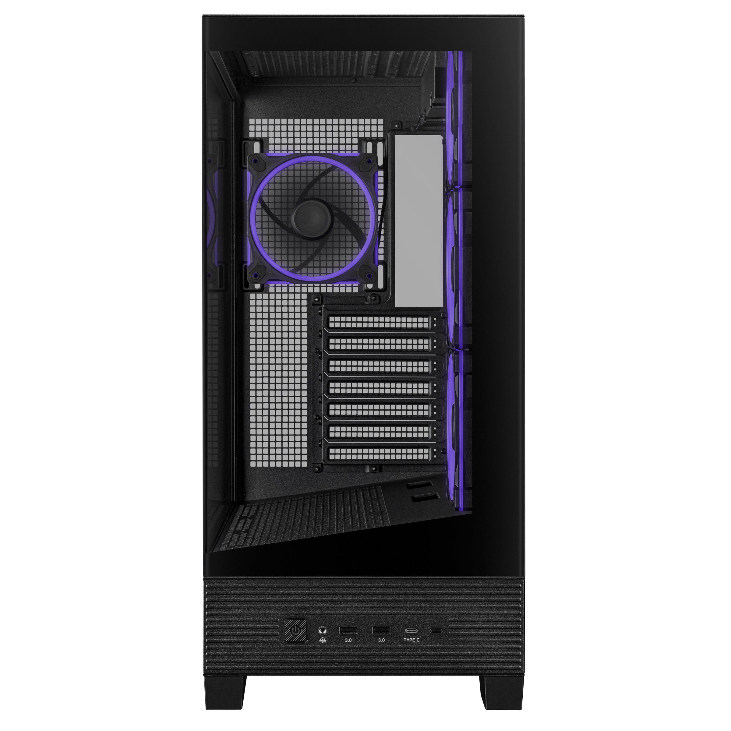 ASUS A31 Plus TG ARGB BLACK Midi Tower Zwart - Afbeelding 5