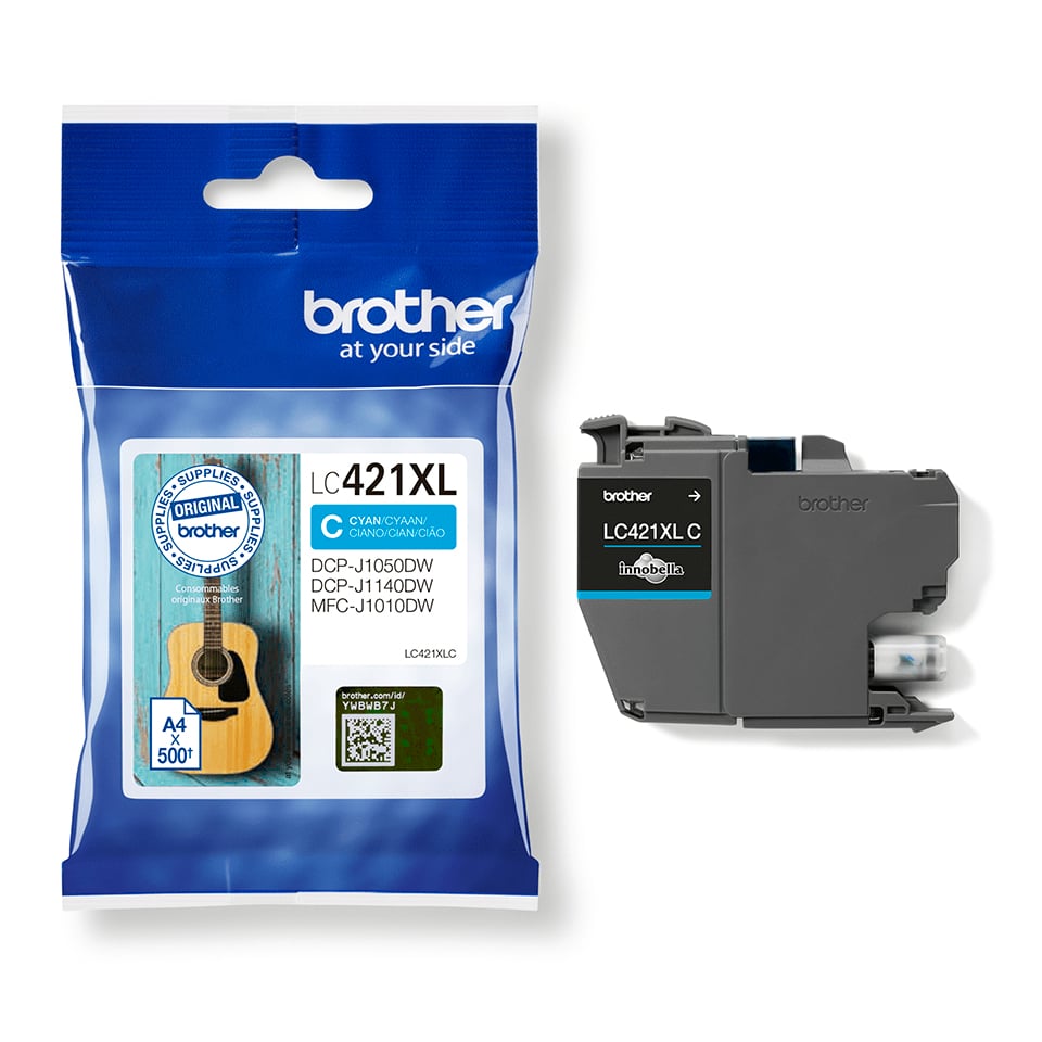 Brother LC-421XLC inktcartridge 1 stuk(s) Origineel Hoog (XL) rendement Cyaan - Afbeelding 6