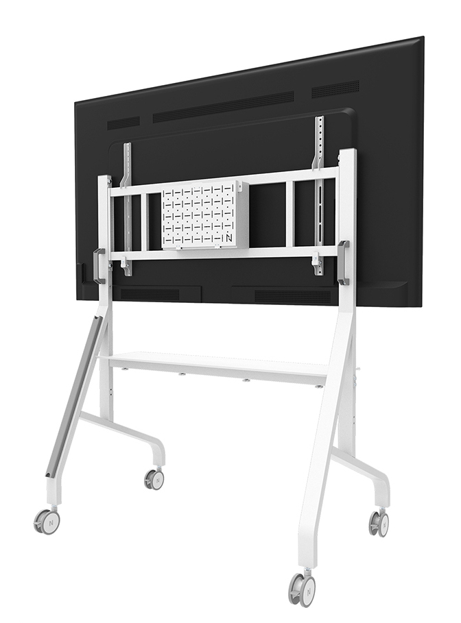 Neomounts FL50-575WH1 TV trolley 65-115" - snelle installatie - TÜV - Afbeelding 6