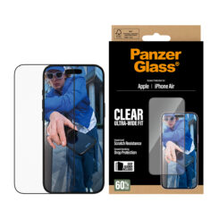 PanzerGlass ® Screen Protector iPhone Air | Ultra-Wide Fit w. EasyAligner Doorzichtige schermbeschermer Apple 1 stuk(s) - Afbeelding 3