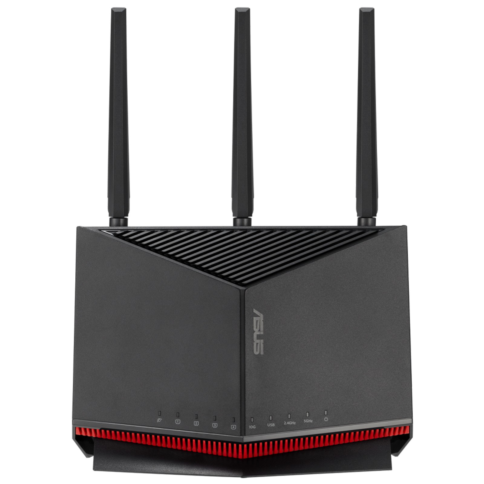 ASUS RT-BE86U draadloze router 10 Gigabit Ethernet Dual-band (2.4 GHz / 5 GHz) Zwart - Afbeelding 2