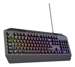Trust GXT 836 Evocx Verlicht gaming‑toetsenbord – gaming toetsenbord – RGB verlichting – Anti‑ghosting – QWERTY – Zwart - Afbeelding 3