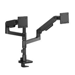 ACT Monitorarm 49" office premium, gasveer, paalbevestiging, 2 schermen - Afbeelding 2