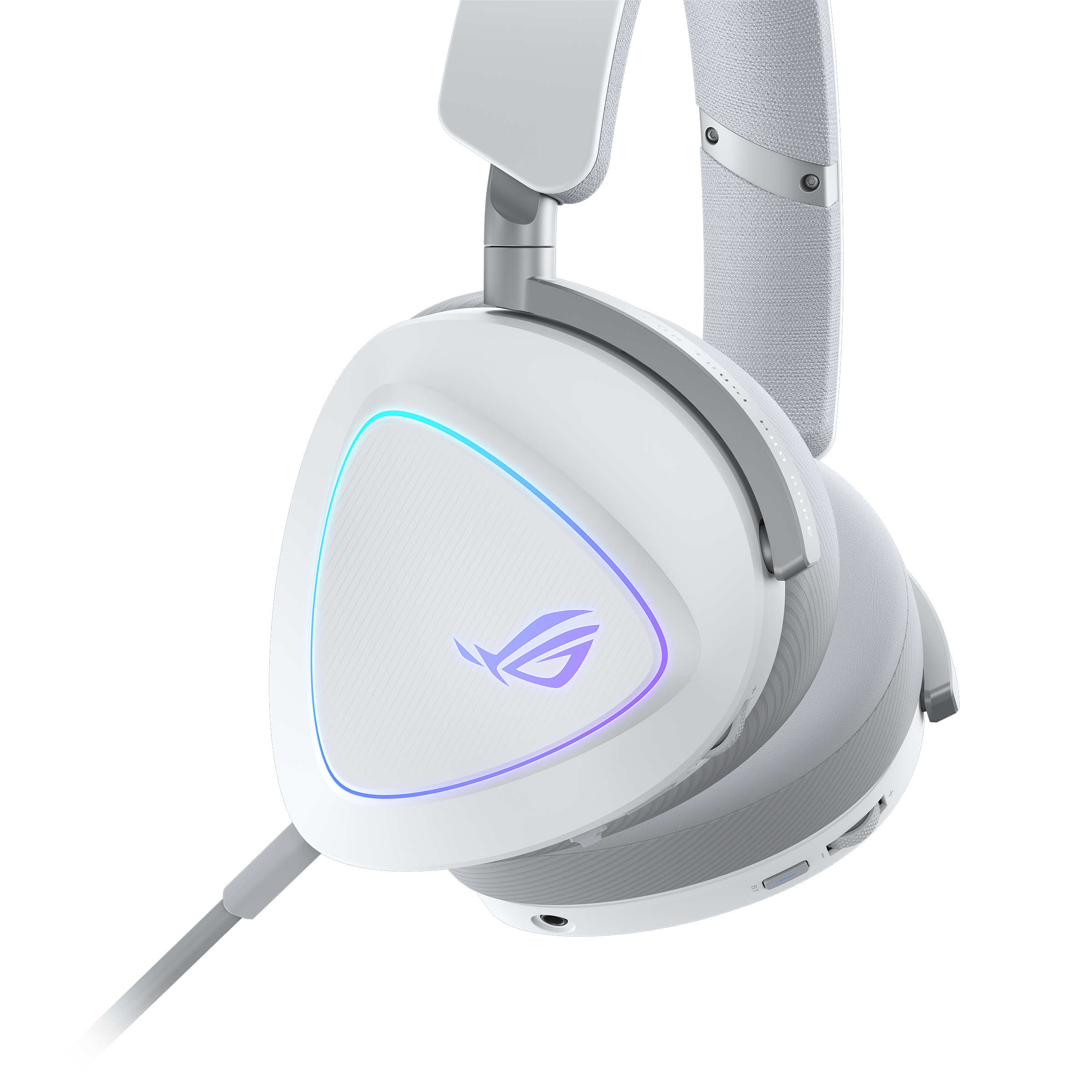 ASUS ROG Delta II Headset Bedraad en draadloos Hoofdband Gamen USB Type-C Bluetooth Wit - Afbeelding 4
