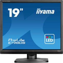 iiyama ProLite E1980S-B1 computer monitor 48,3 cm (19") 1280 x 1024 Pixels VGA LED Zwart - Afbeelding 3