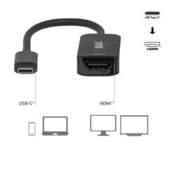 CLUB3D USB-C® naar HDMI™ 2.1-adapter 8K60Hz - Afbeelding 6