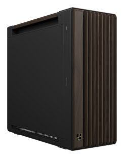 ASUS ProArt PA602 Wood Edition Modern Black - Metal Panel Midi Tower Zwart, Hout