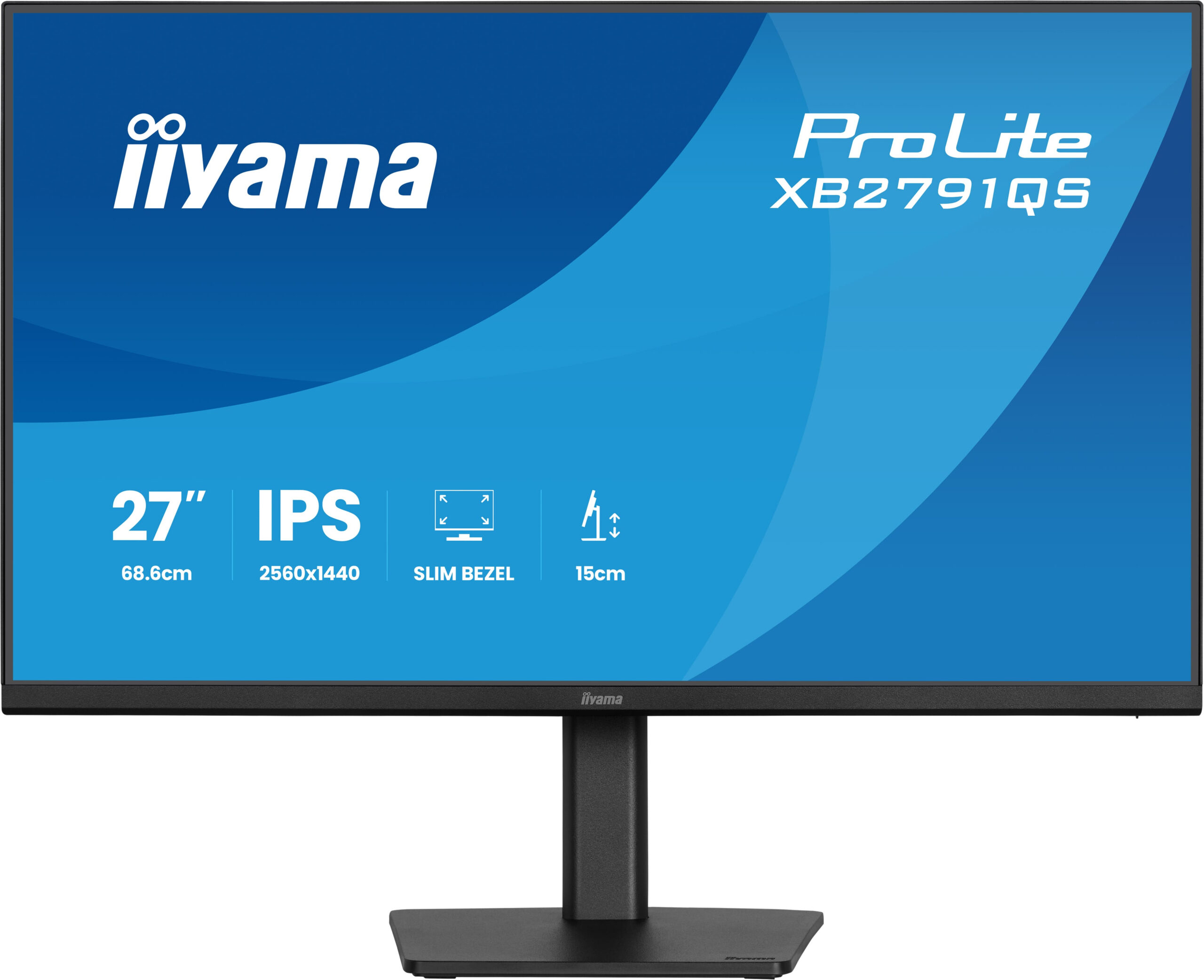 iiyama ProLite XB2791QS-B1 computer monitor 68,6 cm (27") 2560 x 1440 Pixels Quad HD LED Zwart - Afbeelding 4