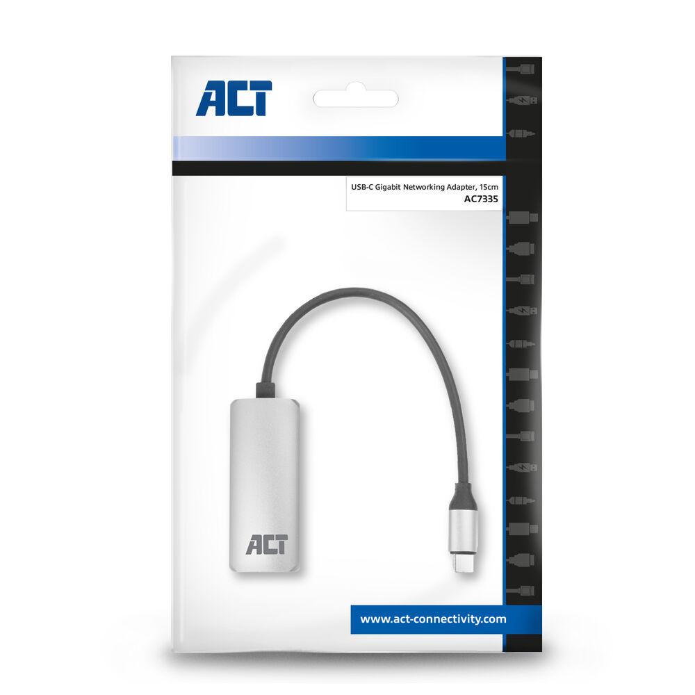 ACT USB-C Gigabit ethernet adapter - Afbeelding 4