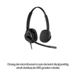HP Poly Mission 425 Stereo USB Wired Headset - Afbeelding 5