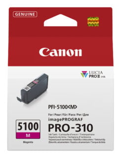 Canon PFI-5100 M inktcartridge 1 stuk(s) Origineel Magenta - Afbeelding 2