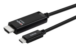 Lindy 43433 video kabel adapter 1 m USB Type-C HDMI Zwart - Afbeelding 4