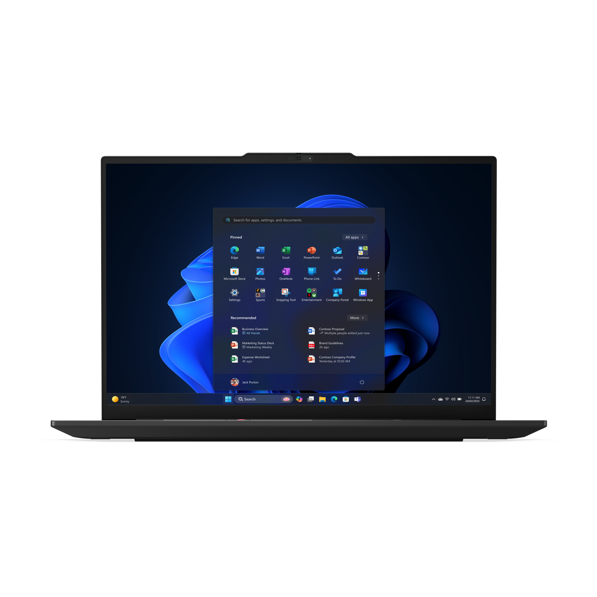 Lenovo ThinkPad E16 Gen 3 (Intel) Copilot+ PC Intel Core Ultra 7 258V Laptop 40,6 cm (16") WUXGA 32 GB LPDDR5x-SDRAM 512 GB SSD Wi-Fi 6E (802.11ax) Windows 11 Pro Zwart Zwitsers - Afbeelding 6