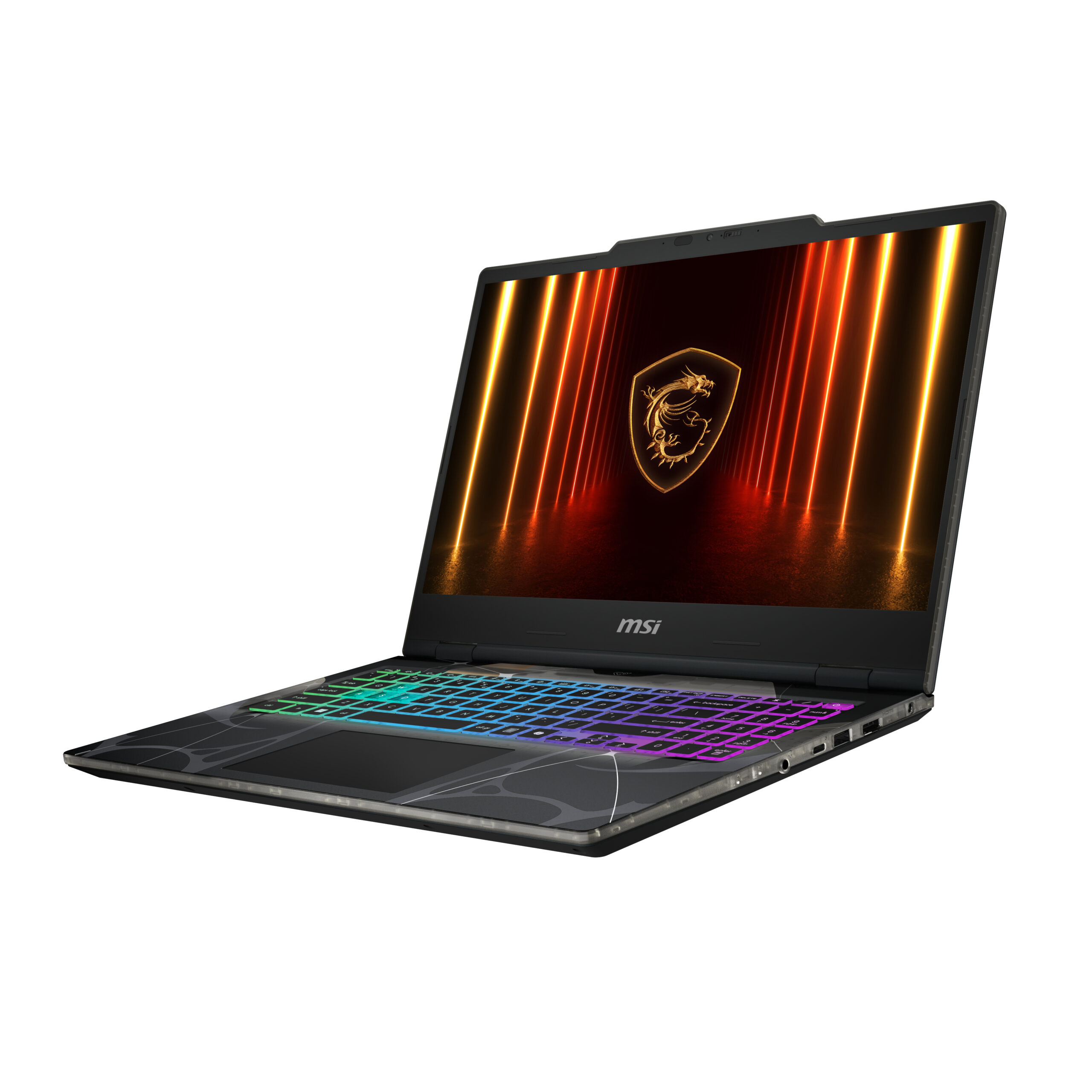 MSI Cyborg 15 B2RWEKG-083NL Intel Core 7 240H Laptop 39,6 cm (15.6") Full HD 16 GB DDR5-SDRAM 512 GB SSD NVIDIA GeForce RTX 5050 Wi-Fi 6E (802.11ax) Windows 11 Home Zwart - Afbeelding 4