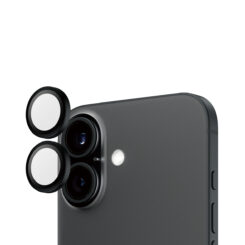 PanzerGlass ® Hoops® Camera Lens Protector Black iPhone 16 | 16 Plus Doorzichtige schermbeschermer Apple 1 stuk(s)