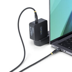 StarTech.com 3m USB-C Oplaadkabel, duurzaam en ultraflexibel, 240W (5A) PD EPR, USB 2.0 Laptopoplaadkabel, USB-IF-gecertificeerd, robuuste USB-C Laadkabel - Afbeelding 6