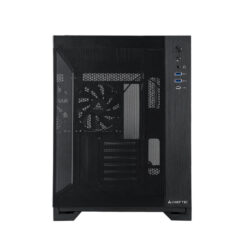 Chieftec mATX Gehäuse GM-30B-M-OP, black Cube Zwart - Afbeelding 4