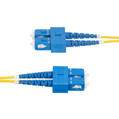 StarTech.com 5m SC naar SC (UPC) OS2 Single Mode Duplex Glasvezel Kabel, 9/125µm, Laser Optimized, 40G/100G, Flexibel Buigen, Low Insertion Loss, LSZH Fiber Patchkabel - Afbeelding 4