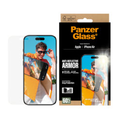PanzerGlass ® Anti-Reflective Armor Screen Protector iPhone Air w. EasyAligner Doorzichtige schermbeschermer Apple 1 stuk(s) - Afbeelding 3