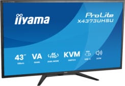 iiyama ProLite X4373UHSU-B2 computer monitor 108 cm (42.5") 3840 x 2160 Pixels 4K Ultra HD LED Zwart - Afbeelding 4